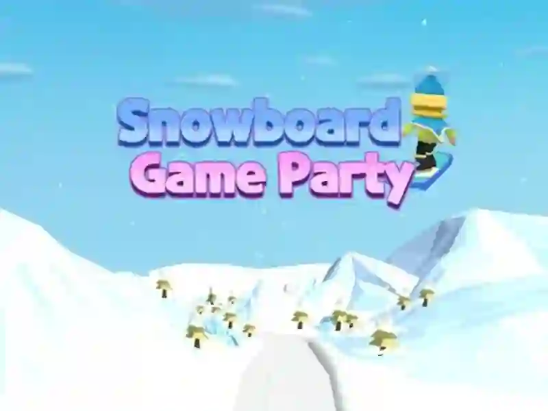Gêm Parti Gêm Snowboard ar-lein
