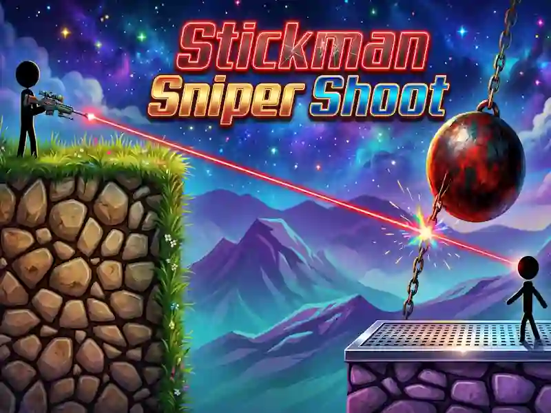 Gêm Stickman Sniper Shoot ar-lein
