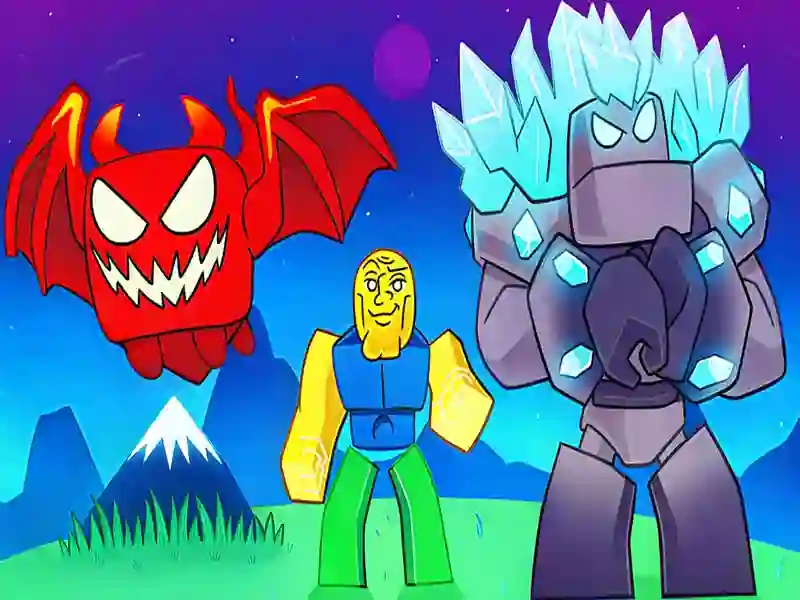 Gêm Obby y ddraig chwedlonol ar-lein