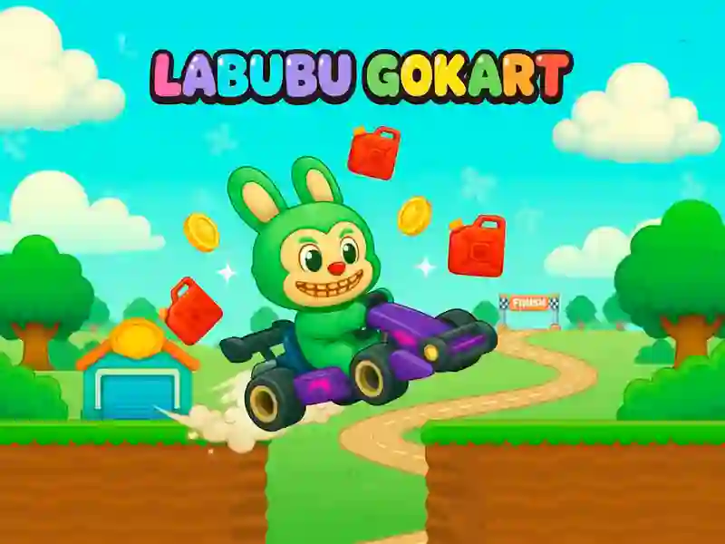 Gêm Labubu Gokart ar-lein