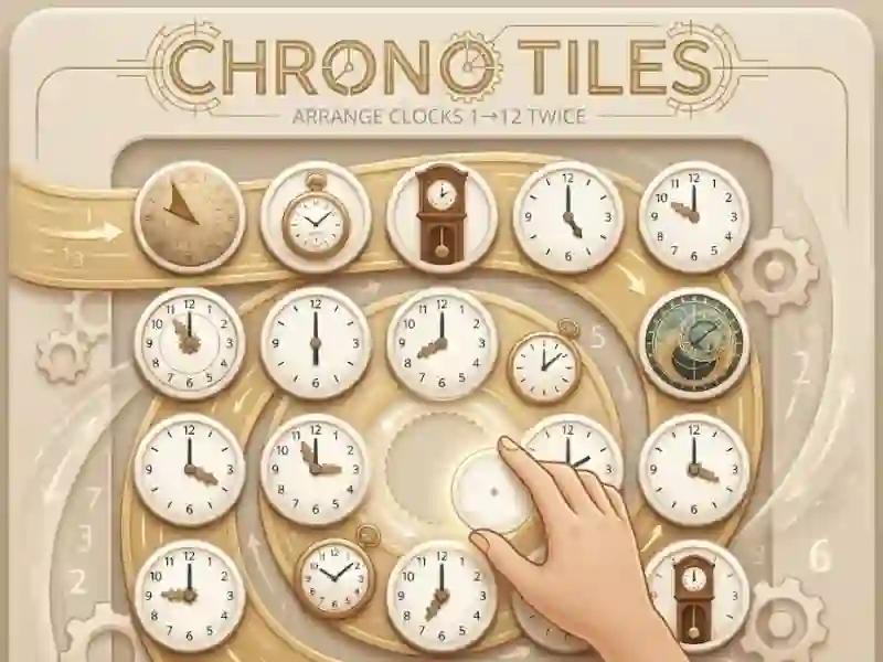 Gêm Chrono Tiles ar-lein