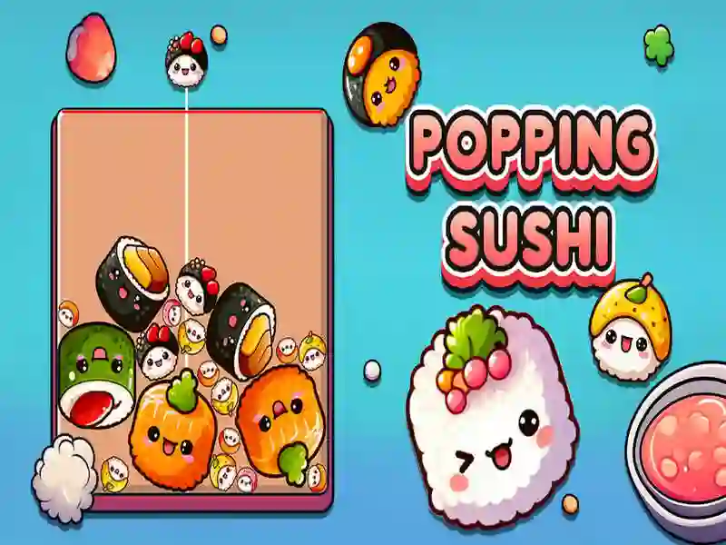 Gêm Sushi popio ar-lein Gêm Sushi popio ar-lein