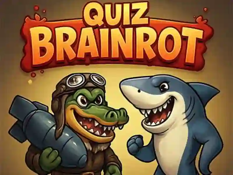 Gêm Cwis Brainrot Eidalaidd ar-lein
