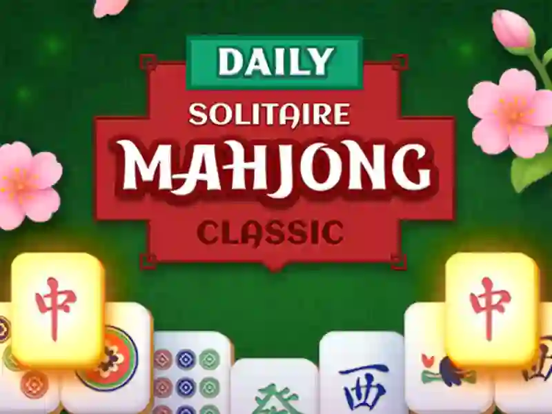 Gêm Dyddiol Solitaire Mahjong Clasur ar-lein