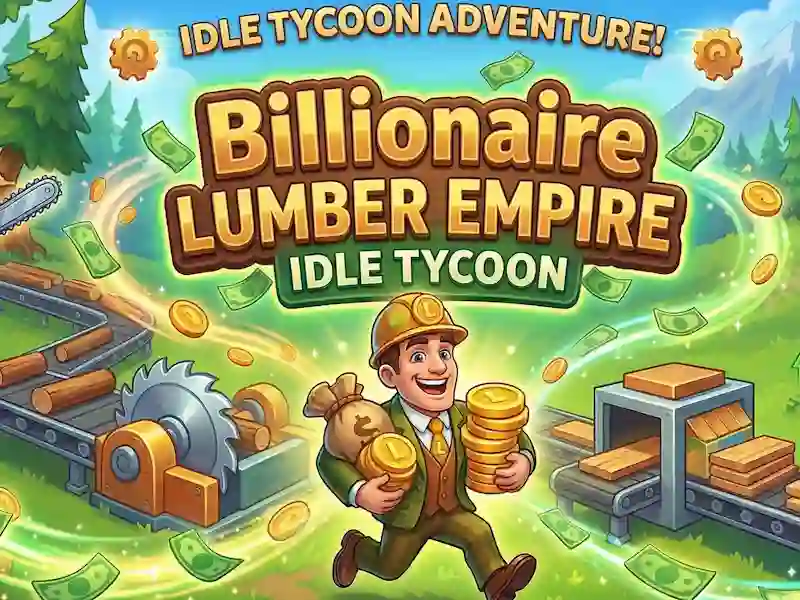Gêm Billionaire Lumber Empire: Idle Tycoon ar-lein