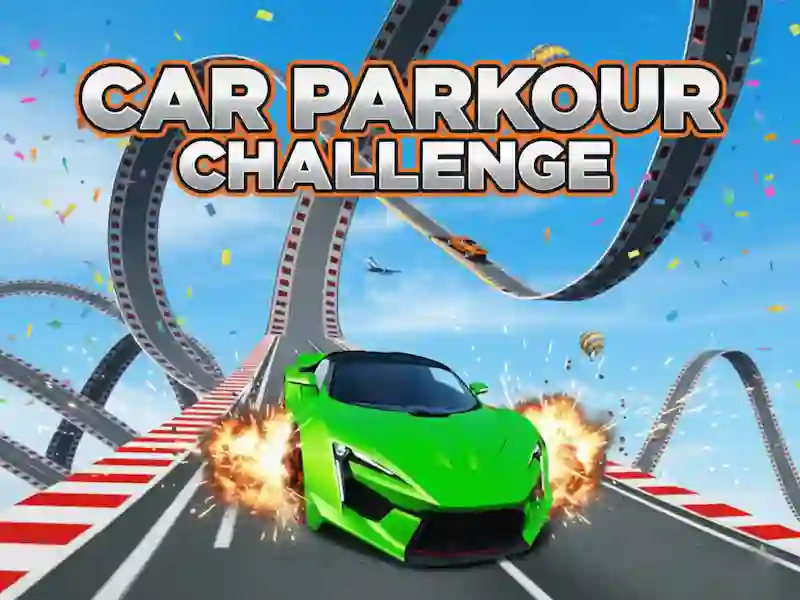 Gêm Car Parkour Challenge ar-lein