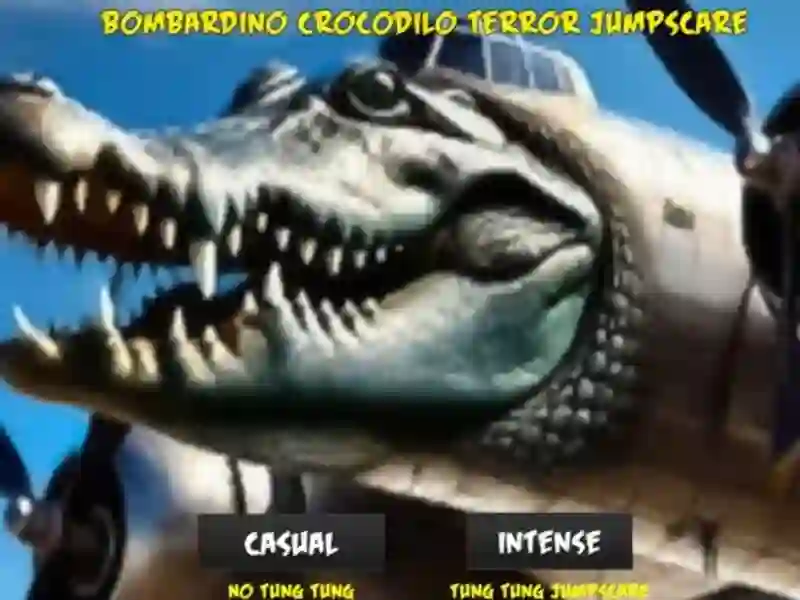 Gêm Crocodilo Bombardino: Terfysgaeth Jumpscare ar-lein