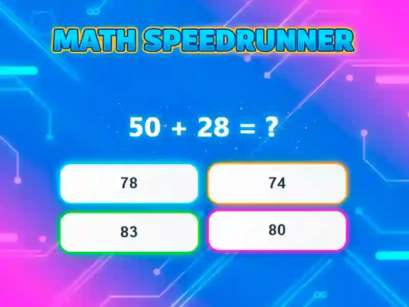 Gêm Math Speedrunner ar-lein