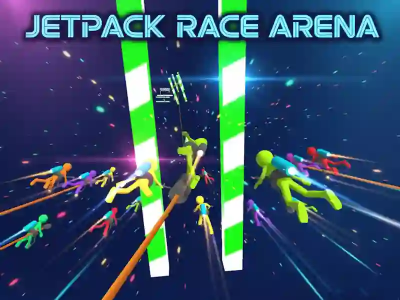 Gêm Arena Ras Jetpack ar-lein
