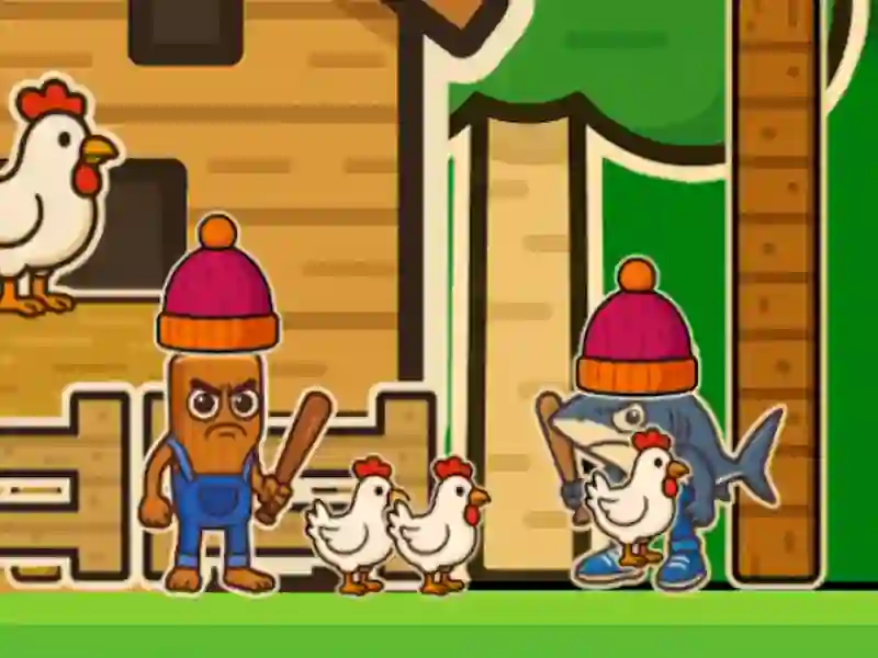 Gêm Cyw iâr tung trallero tung ar-lein