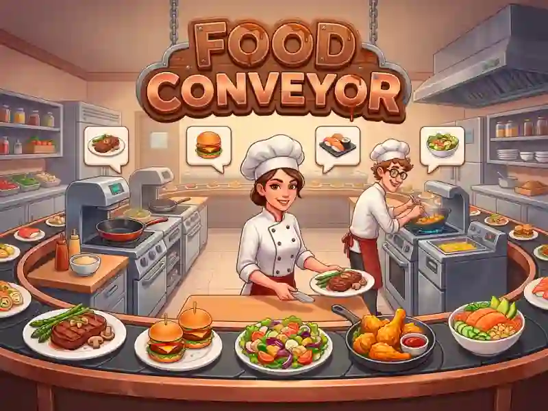 Gêm Food Conveyor ar-lein