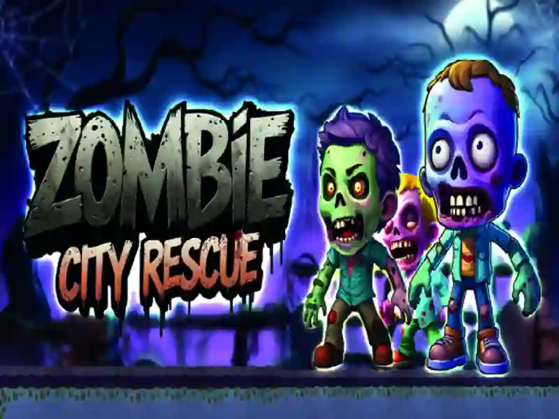 Gêm Achub Dinas Zombie ar-lein Gêm Achub Dinas Zombie ar-lein