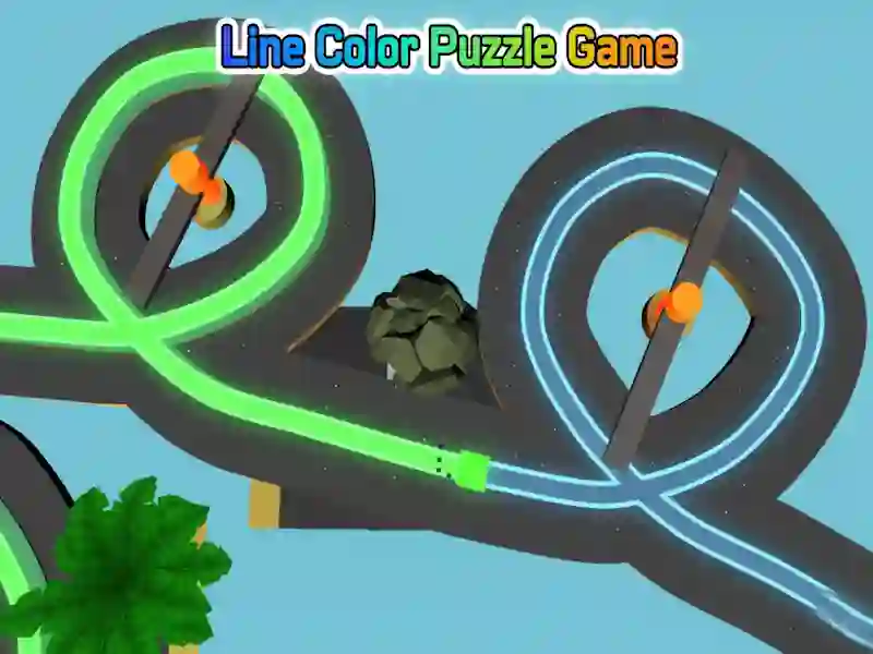 Gêm Line Color Puzzle Game ar-lein