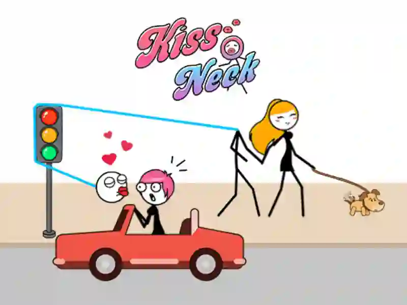 Gêm Cusan O Gwddf ar-lein