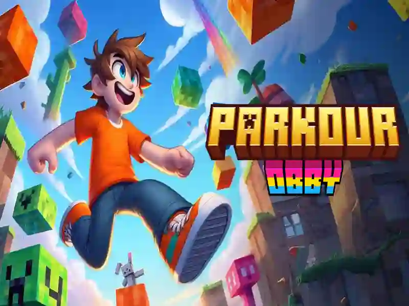 Gêm Parkour Obby ar-lein Gêm Parkour Obby ar-lein