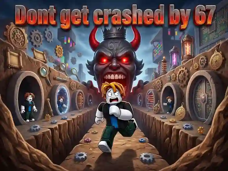 Gêm Peidiwch â chael eich gwasgu gan 67 ar-lein