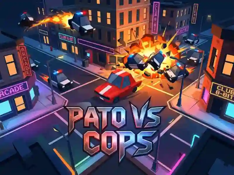 Gêm Pato Vs Cops ar-lein