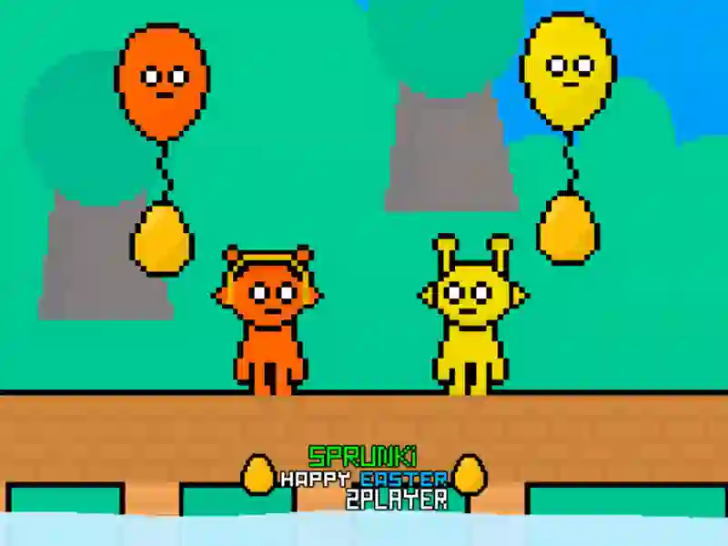 Gêm Sprunki Pasg Hapus 2Player ar-lein