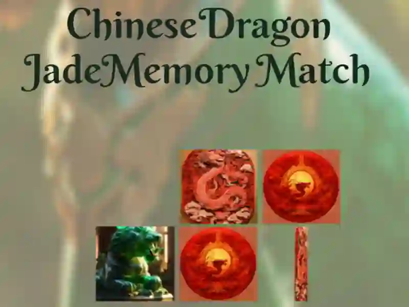 Gêm Gêm Cof Jade Dragon Tsieineaidd ar-lein