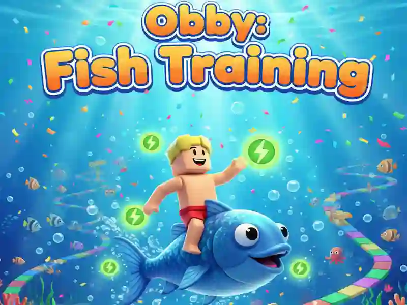 Gêm Obby: Fish training ar-lein