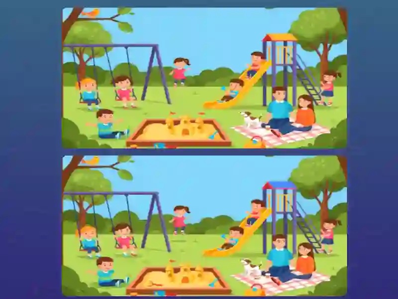 Gêm Sylwch ar y gwahaniaeth diffusy 1 ar-lein