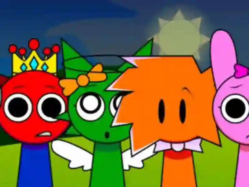 Gêm Sprunki. MSI ar-lein