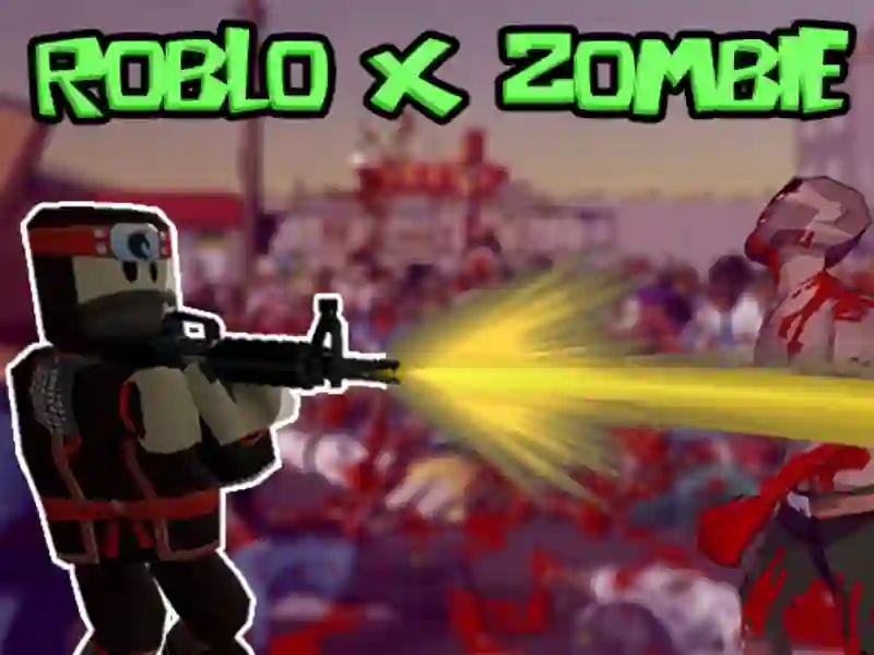 Gêm Roblox zombie ar-lein