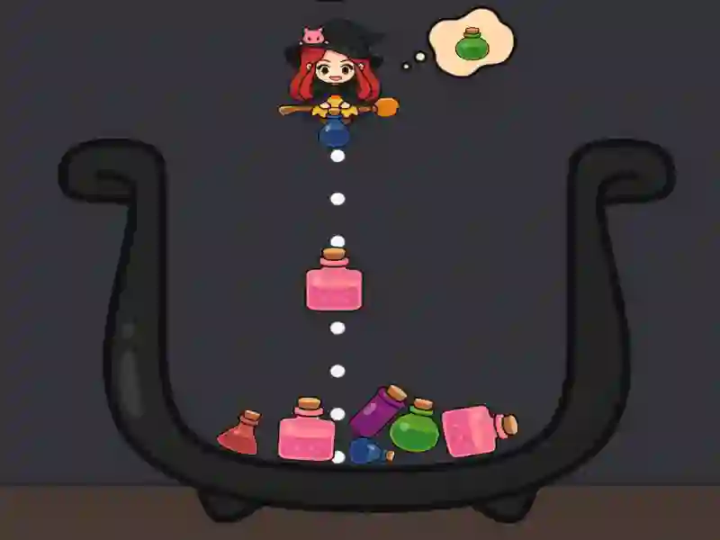 Gêm Potion Uno Witch ar-lein