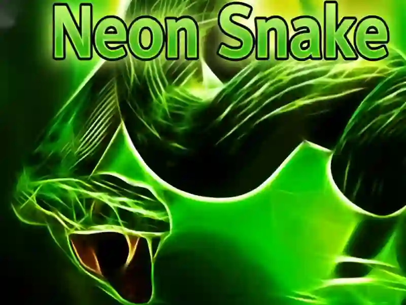 Gêm Neon Snake ar-lein