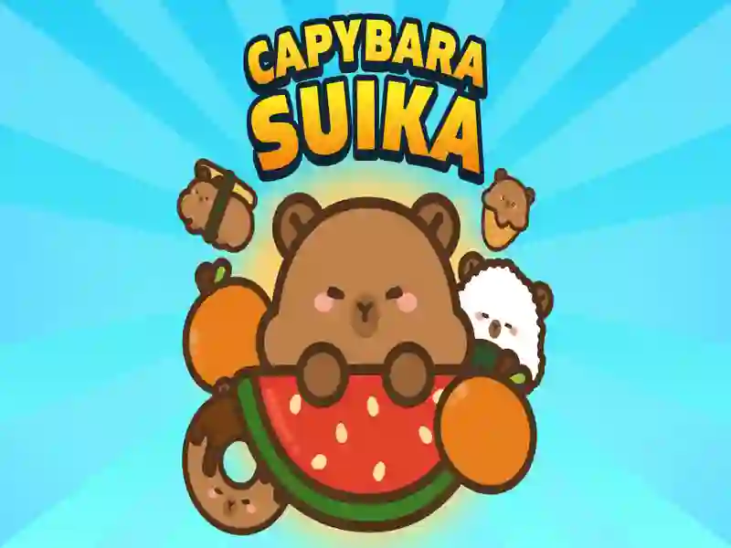 Gêm Capybara Suika ar-lein Gêm Capybara Suika ar-lein