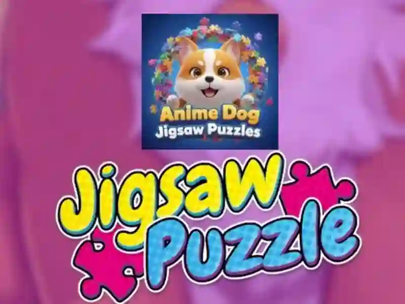 Gêm Posau Jig-so Cŵn Anime ar-lein Gêm Posau Jig-so Cŵn Anime ar-lein