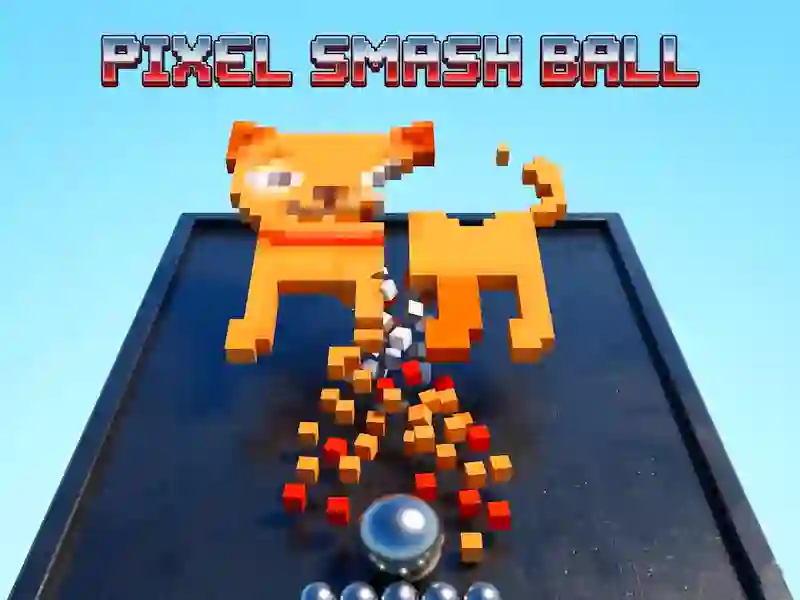Gêm Pixel Smash Ball ar-lein