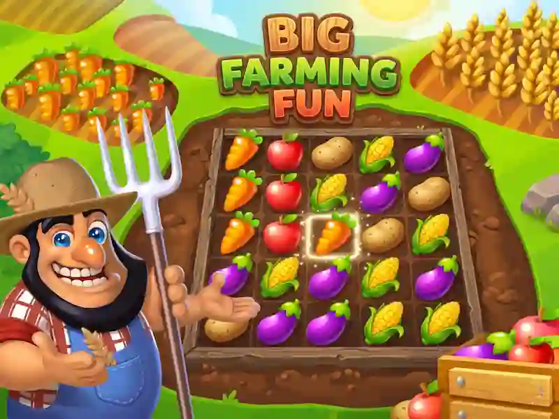 Gêm Big Farming Fun ar-lein