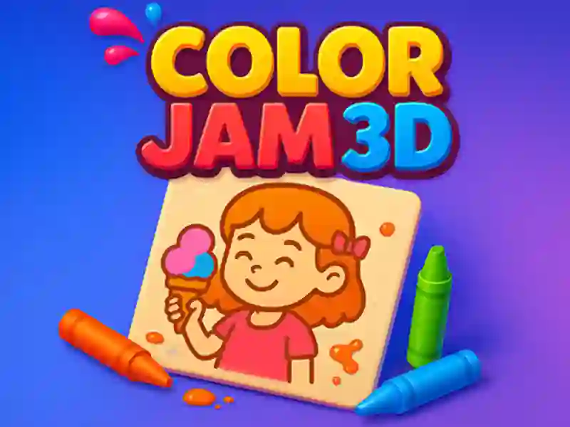 Gêm Lliw Jam 3D ar-lein