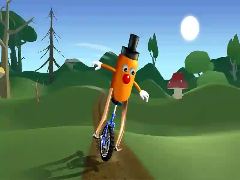 Gêm Balans Unicycle 3D ar-lein
