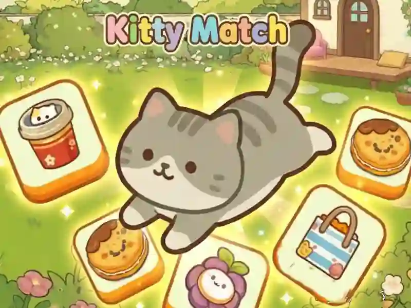 Gêm Kitty Match ar-lein