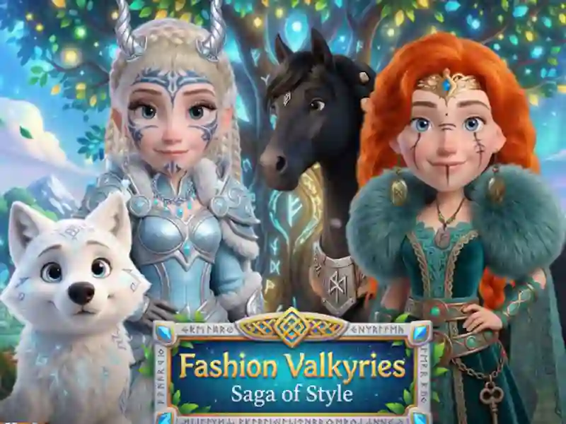 Gêm Fashion Valkyries Saga of Style ar-lein