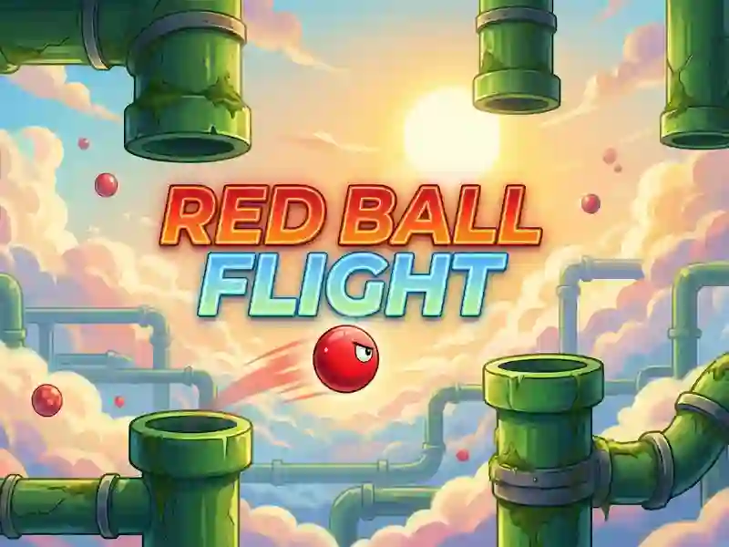 Gêm Red Ball Flight ar-lein