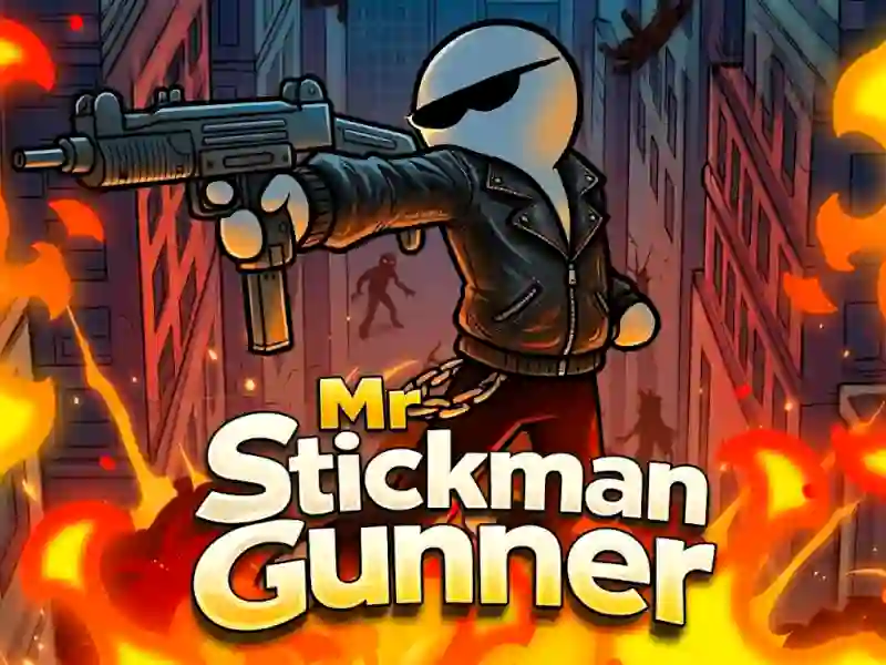 Gêm Mr Stickman Gunner ar-lein