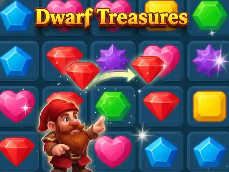 Gêm Dwarf Treasures ar-lein