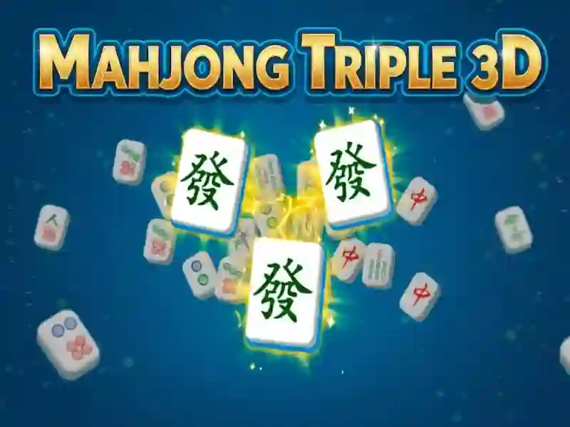 Gêm Match Teils Triphlyg 3D Mahjong ar-lein
