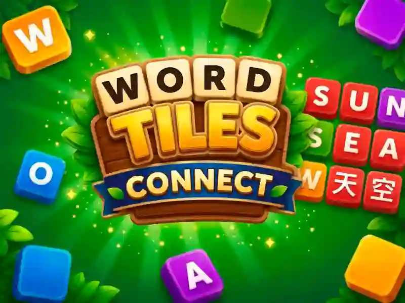 Gêm Word Tiles Connect ar-lein