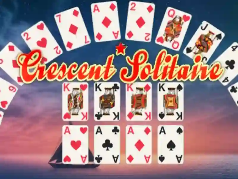 Gêm Cilgant Solitaire ar-lein Gêm Cilgant Solitaire ar-lein
