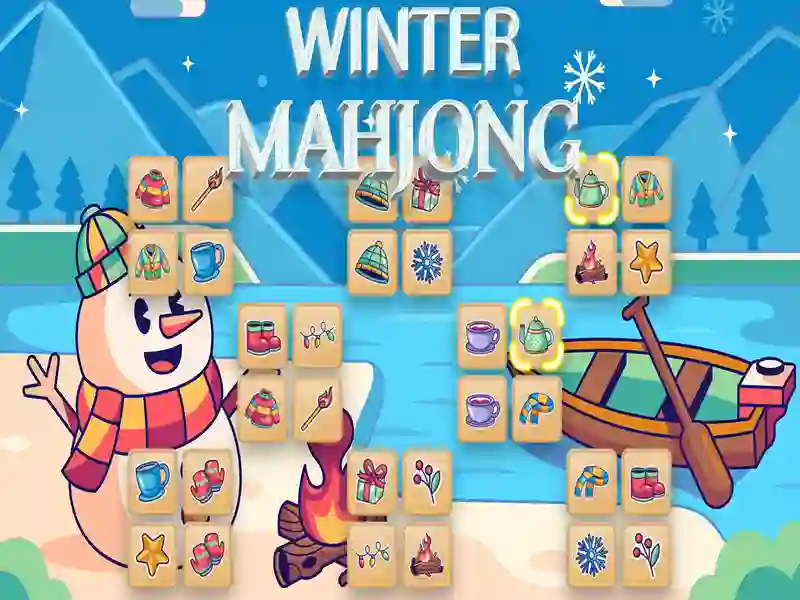 Gêm Gaeaf Mahjong ar-lein