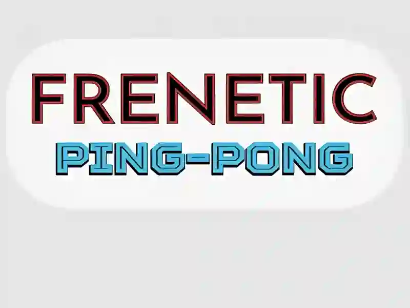 GĂȘm Ping ping frenetig ar-lein GĂȘm Ping ping frenetig ar-lein