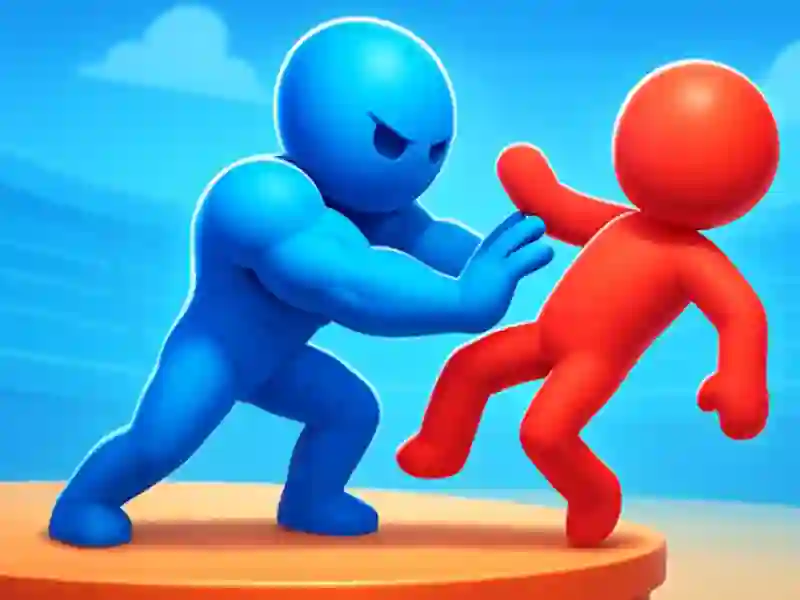 Gêm Pusher Byddin Stickman ar-lein