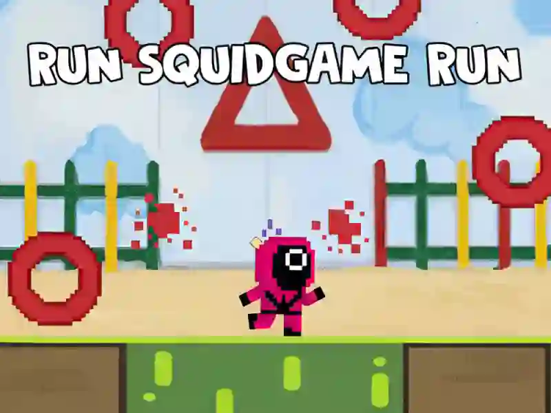 Gêm Rhedeg Squidgame Run ar-lein