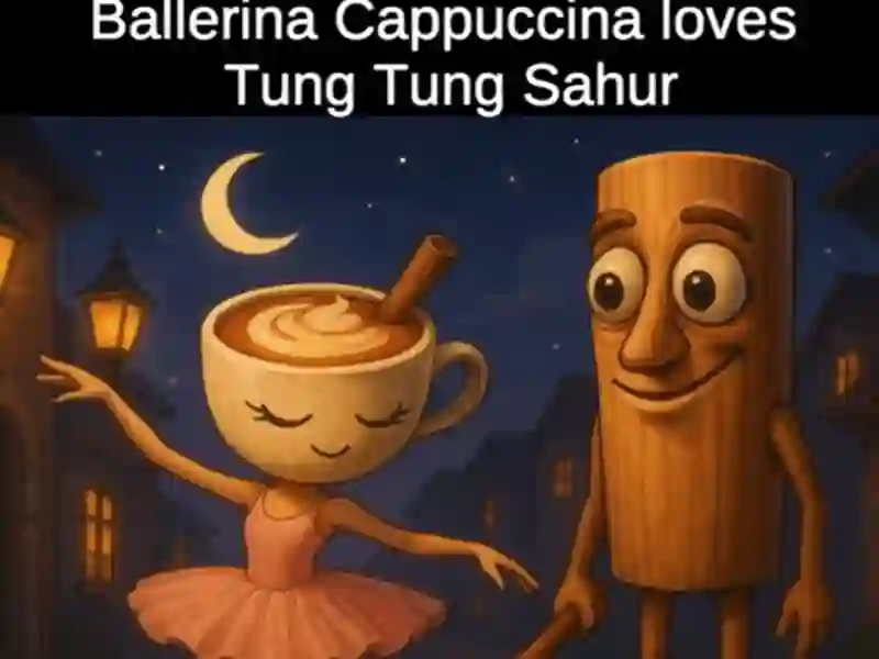 Gêm Ballerina cappuccina wrth ei bodd â thung tung sahur ar-lein
