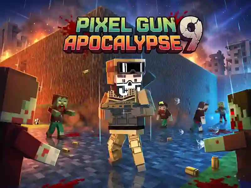 Gêm Pixel gun apocalypse 9 ar-lein