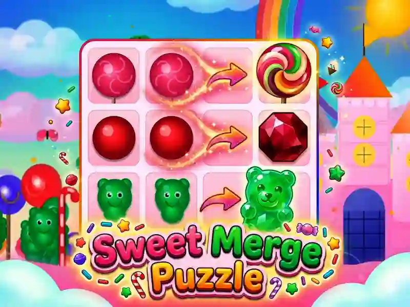 Gêm Sweet Merge Puzzle ar-lein